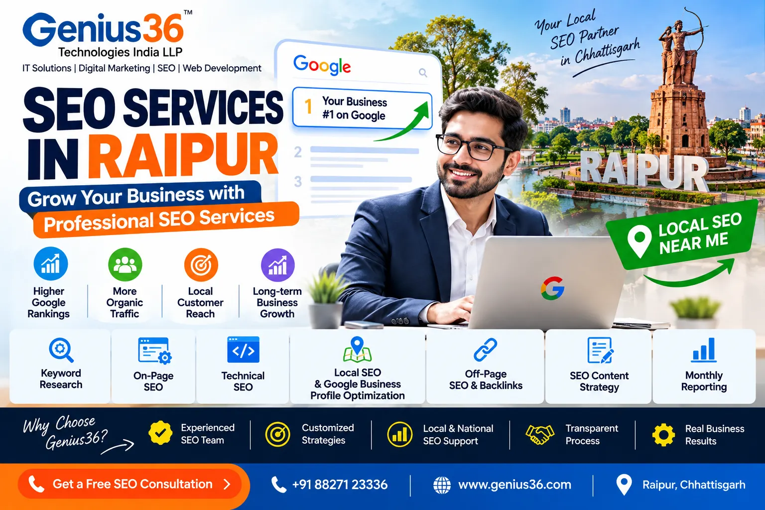 SEO Services in Raipur | Professional SEO Agency in Chhattisgarh